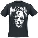 Michael Myers - Black Metal Logo, Halloween, T-Shirt
