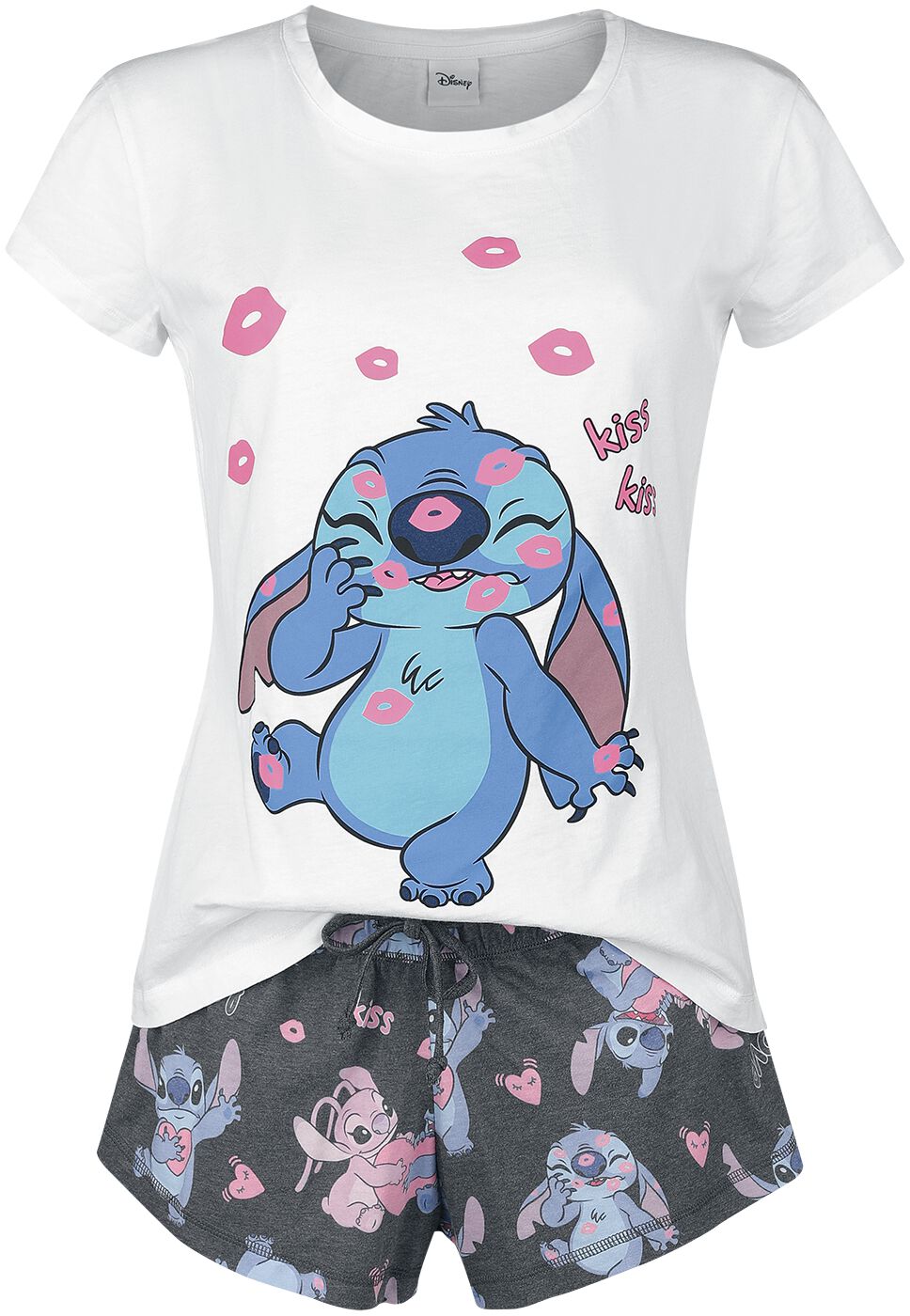 Kiss kiss Lilo Stitch Pigiama EMP
