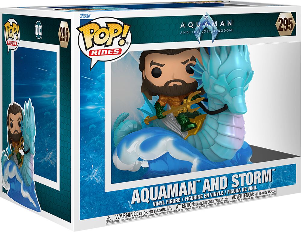 Aquaman and the lost Kingdom - Aquaman and Storm (Pop! Ride Deluxe) vinyl figurine no. 295