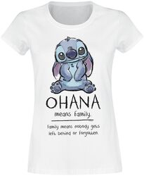 Ohana Means Family, Lilo & Stitch, T-Shirt Manches courtes