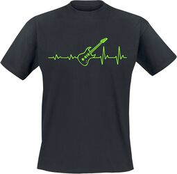 EKG Gitarre, Sprüche, T-Shirt