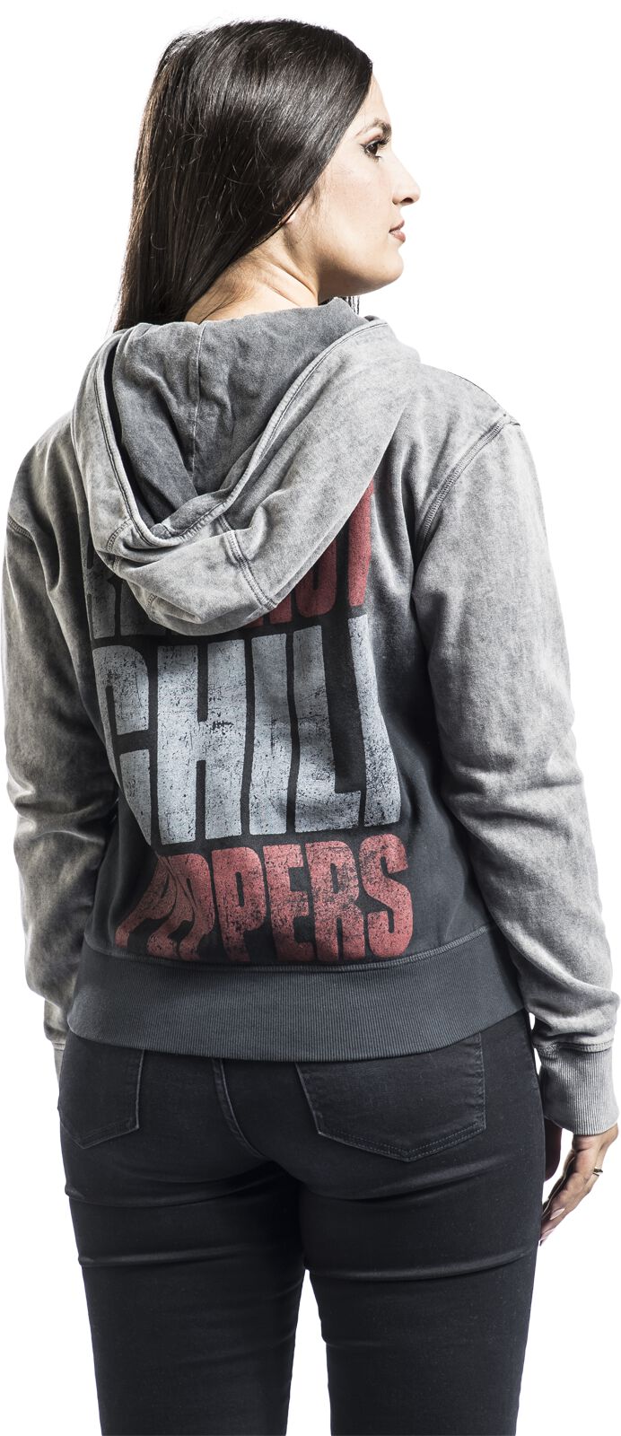 Emp Kapuzenjacke Emp Sweatjacke Herren LA Text Red Hot Chili