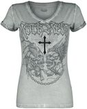 T-Shirt mit Frontprint, Rock Rebel by EMP, T-Shirt