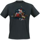 Betrunkener Weihnachtsmann, Weihnachtsmann, T-Shirt