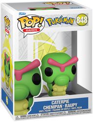 Caterpie - Chenipan - Raupy Vinyl Figur 848, Pokémon, Funko Pop!