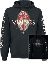 Valhalla, Vikings, Sweat-shirt à capuche