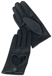 Handschuhe mit Herz-Cut-Out Black Premium