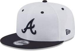 9FIFTY White Crown Patch - Atlanta Braves, New Era - MLB, Casquette