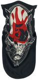 Knucklehead Circle Biker Mask, Five Finger Death Punch, Maske