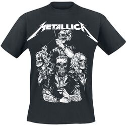 S&M2 Crâne Costume, Metallica, T-Shirt Manches courtes