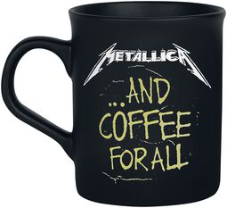 ... And Coffee For All, Metallica, Tasse