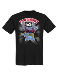 Stitch - Rockstar, Lilo & Stitch, T-Shirt Manches courtes