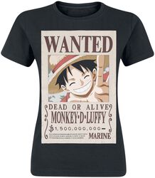 Wanted, One Piece, T-Shirt Manches courtes