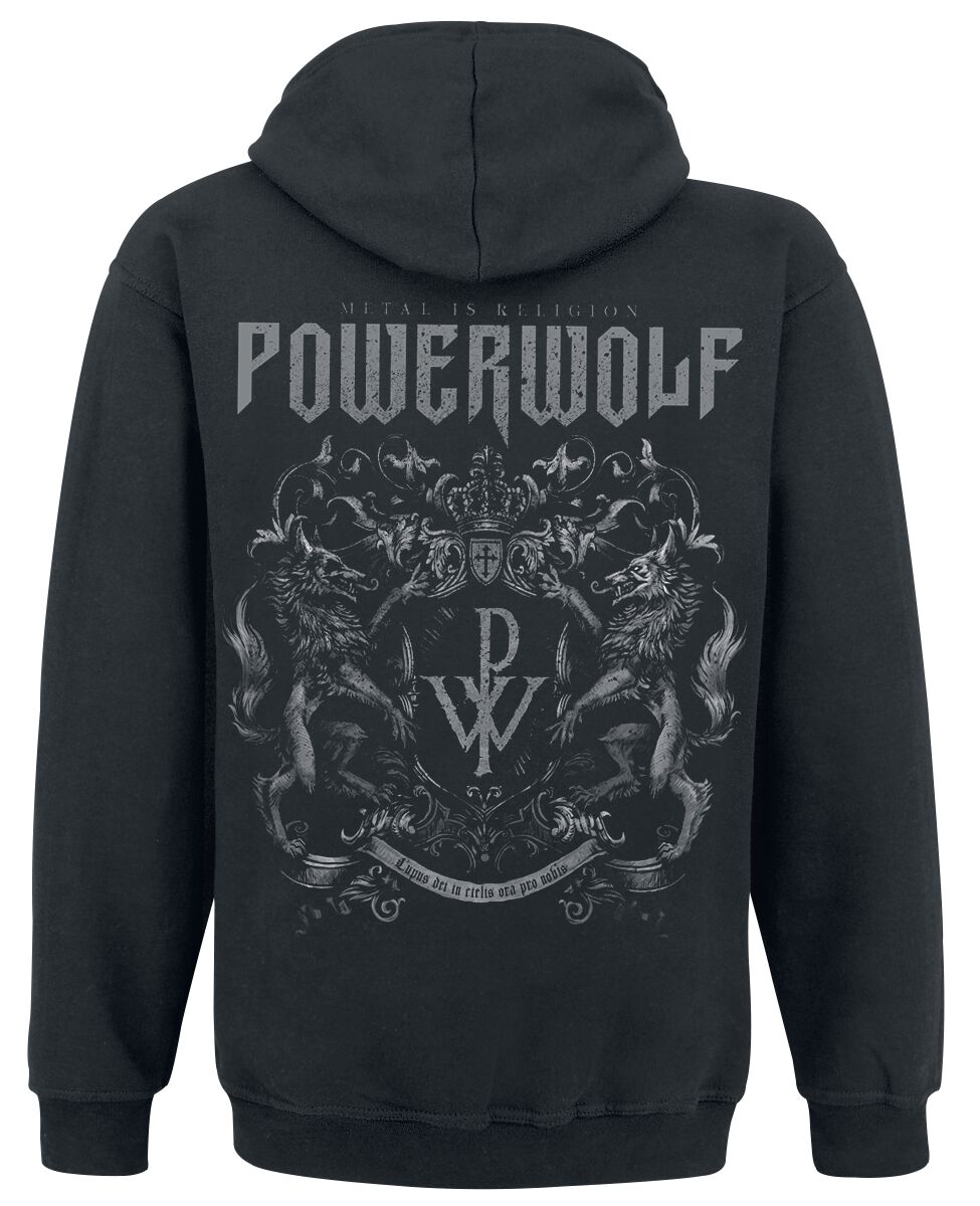 Electric Callboy Powerwolf Call Of The Wild Homme Sweat-Shirt à Capuche Noir S T-shirts à Manches Courtes Homme