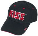 Red on White Logo, Kiss, Cap