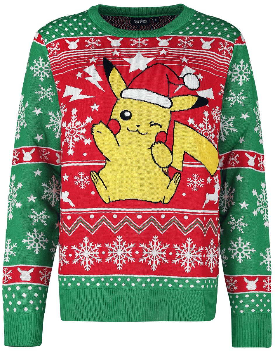 Pokémon Celio Pull Noel Pull Pokemon Noel POKEMON PIKACHU XL