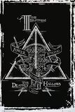 Deathly Hallows Graphic, Harry Potter, Poster