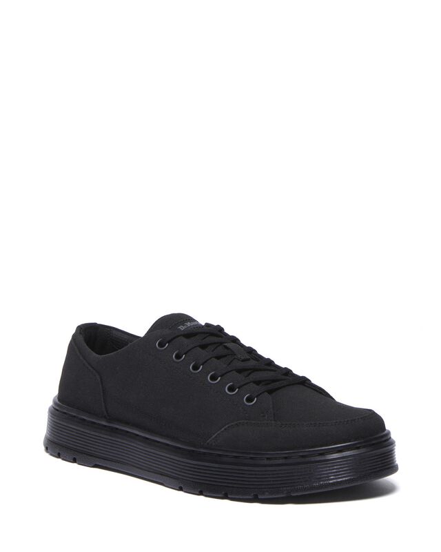 Brookline Black Canvas Martens Sneaker EMP