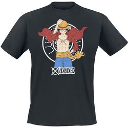 Luffy New World, One Piece, T-Shirt Manches courtes