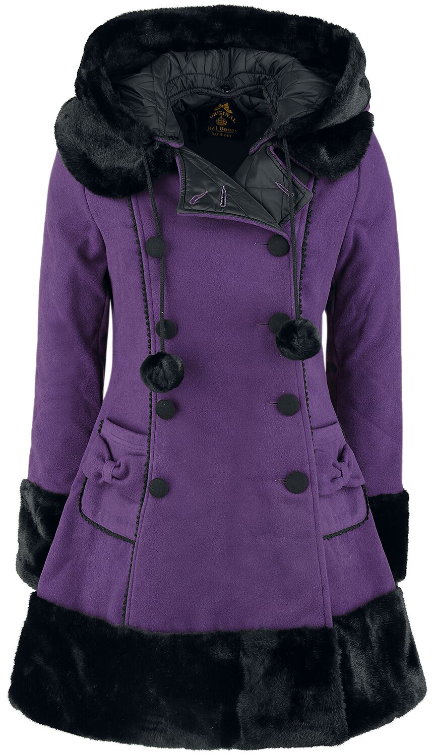 Elvira Coat Wintermantel Rot Wintermantel Frauen Winterjacke Mit