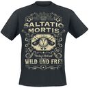 Wild und Frei Krone, Saltatio Mortis, T-Shirt