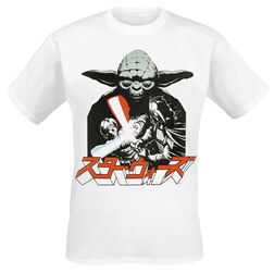Anime - Yoda, Star Wars, T-Shirt Manches courtes