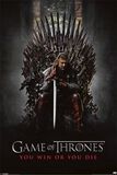 You Win Or You Die, Game Of Thrones, Poster