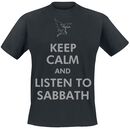 Keep Calm, Black Sabbath, T-Shirt