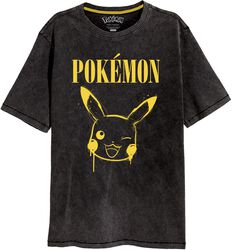 Graffiti Pikachu, Pokémon, T-Shirt Manches courtes