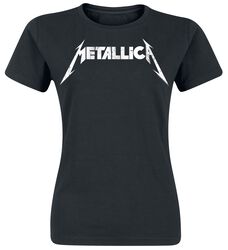 Logo Texturé, Metallica, T-Shirt Manches courtes