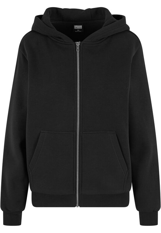 Zipper Urban Classics Kapuzenjacke Ladies Fluffy Zip Hoody Urban
