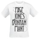Page Jones Bonham Plant, Led Zeppelin, T-Shirt
