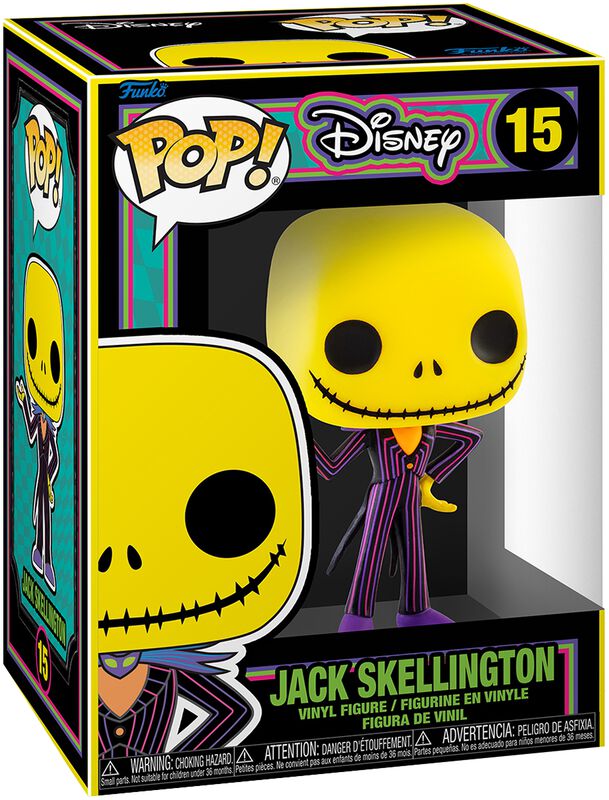 Jack Skellington (Lumière Noire) - Funko Pop! n°15