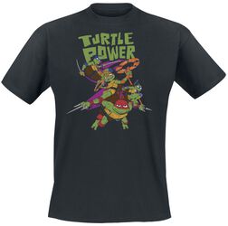 Turtle Power, Les Tortues Ninja, T-Shirt Manches courtes