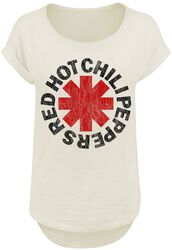 Distressed Logo, Red Hot Chili Peppers, T-Shirt Manches courtes