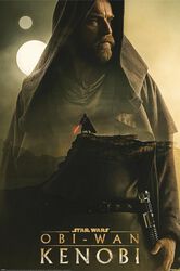 Obi-Wan Kenobi (Light Vs Dark), Star Wars, Poster