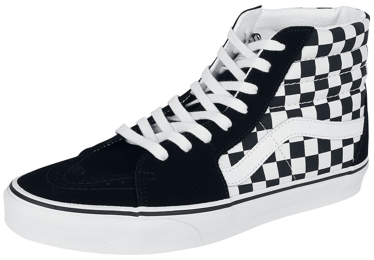 Checkerboard Vans Slip On Waschmaschine Vans Komplett Schwarz