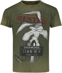 Wile E. Coyote - Wanted, Looney Tunes, T-Shirt