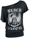 Moon Bat, Black Blood, T-Shirt