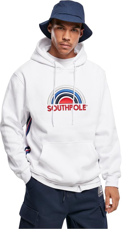 Southpole - Sweat à Capuche Logo Multicolore