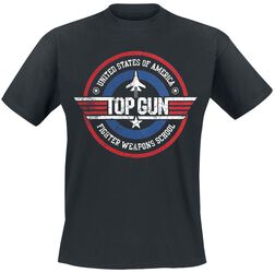 Fighter Weapons School, Top Gun, T-Shirt Manches courtes