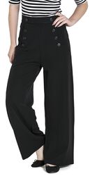 Carlie Swing Trousers, Hell Bunny, Stoffhose