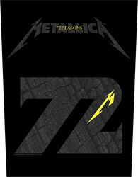 Charred 72 (M72), Metallica, Backpatch