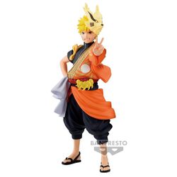 Shippuden - Banpresto - Uzumaki Naruto (20th Anniversary Costume), Naruto, Sammelfiguren