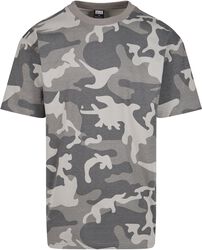 T-Shirt Simple Camouflage Oversize, Urban Classics, T-Shirt Manches courtes