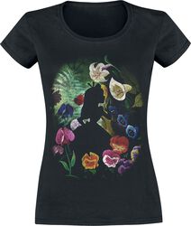 Black Flower, Alice im Wunderland, T-Shirt