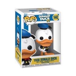 90th Anniversary - 1938 Donald Duck Vinyl Figur 1442, Micky Maus, Funko Pop!