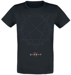 Diablo 4 - Pentacle, Diablo, T-Shirt Manches courtes