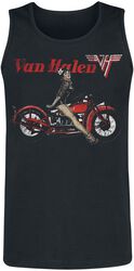 Pinup Motorcycle, Van Halen, Canotta
