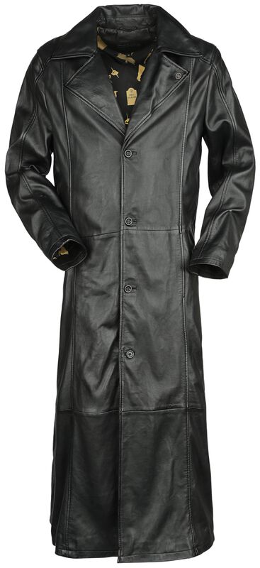 Gothicana X The Crow Leather Coat